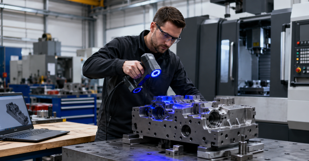 3d scanning industrial components